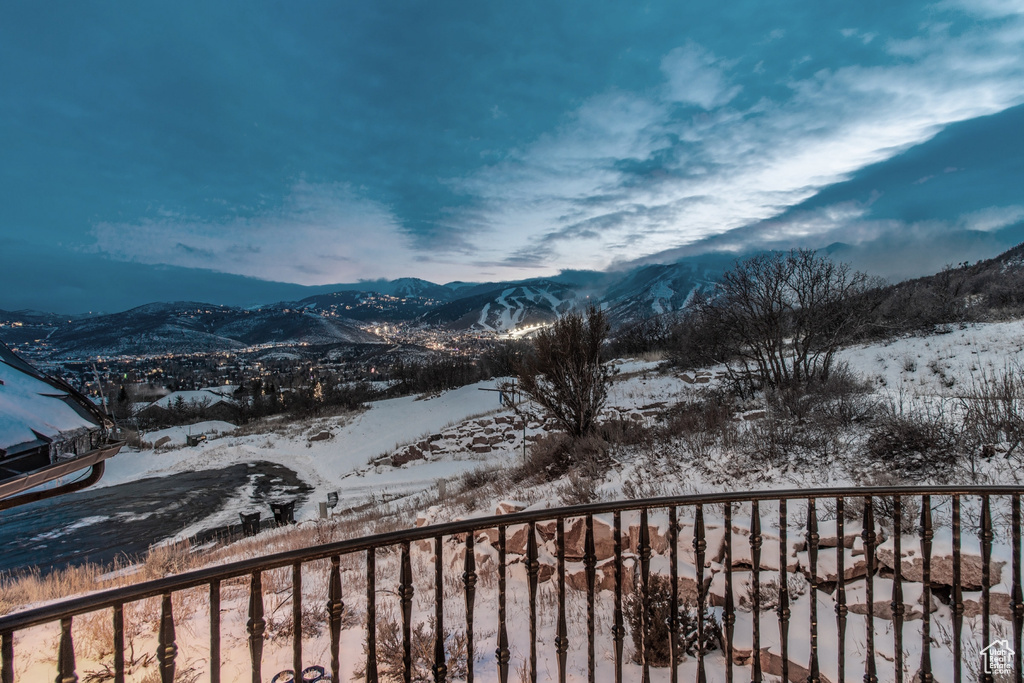 View of mountain view