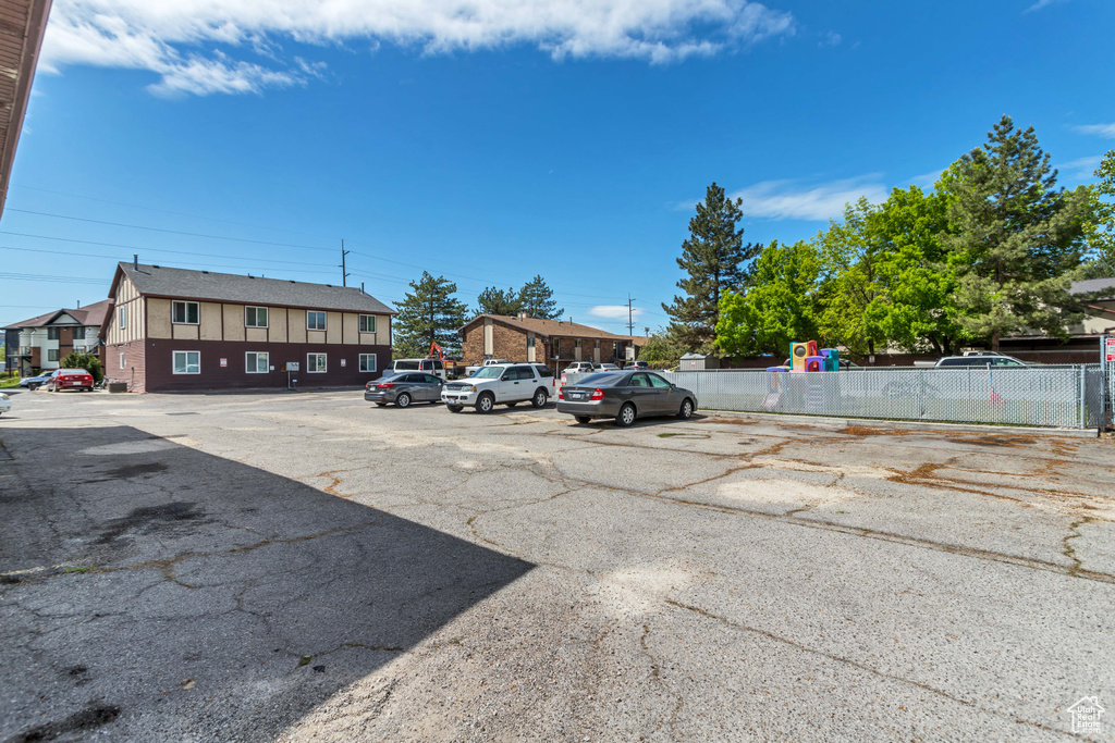 View of vehicle parking