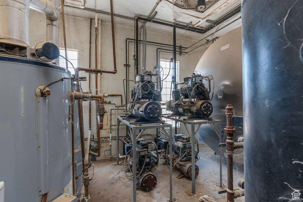 View of utility room