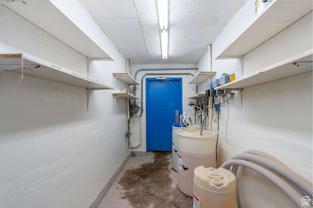 View of utility room