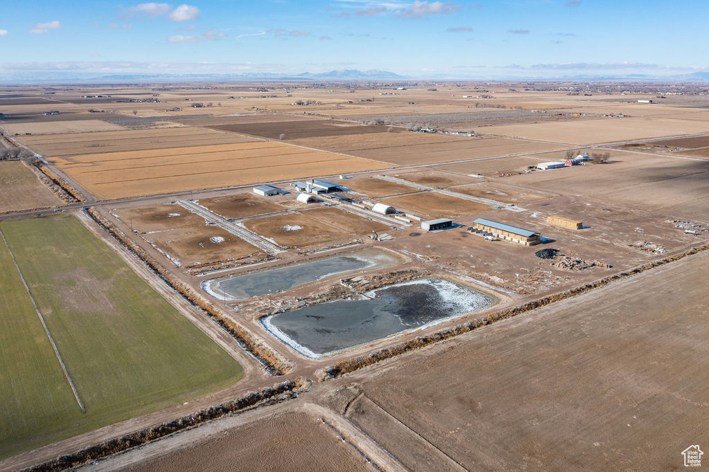 Drone / aerial view with a rural view