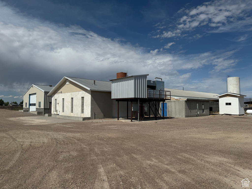 View of outdoor structure