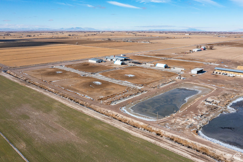 Drone / aerial view with a rural view