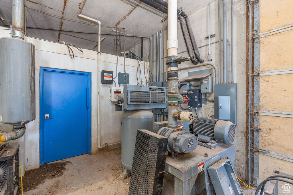 View of utility room