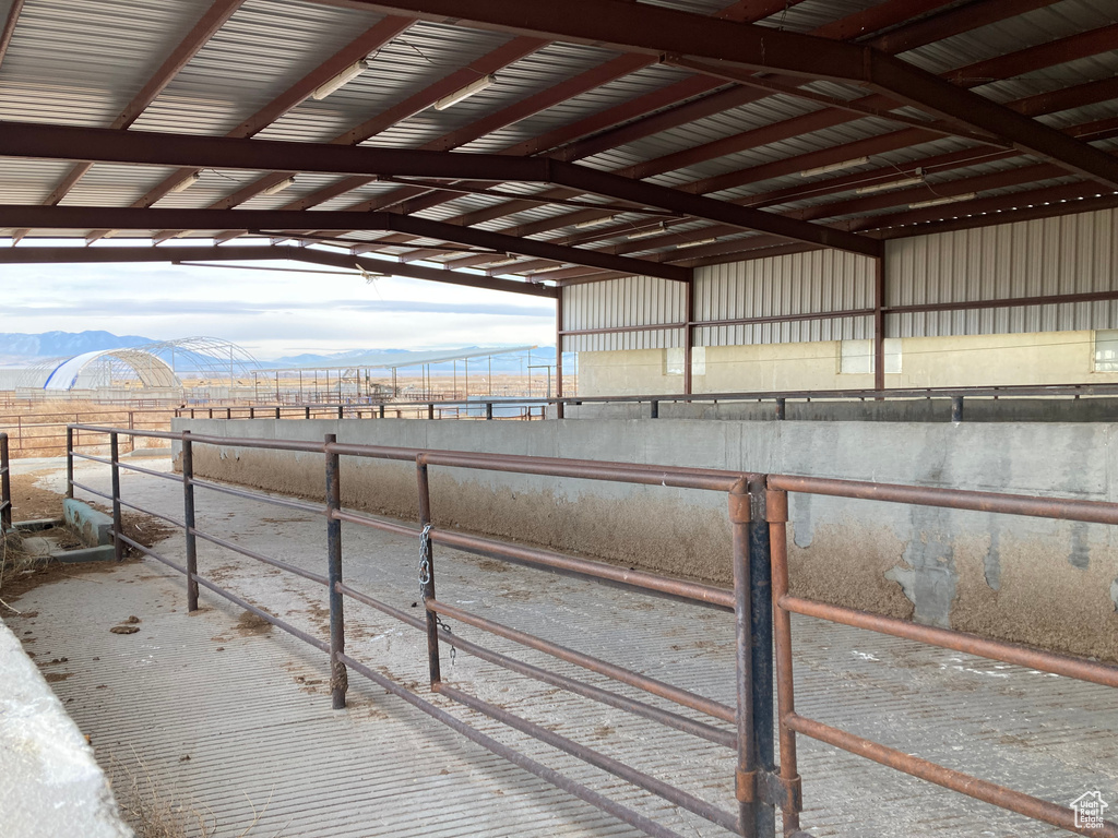 View of stable