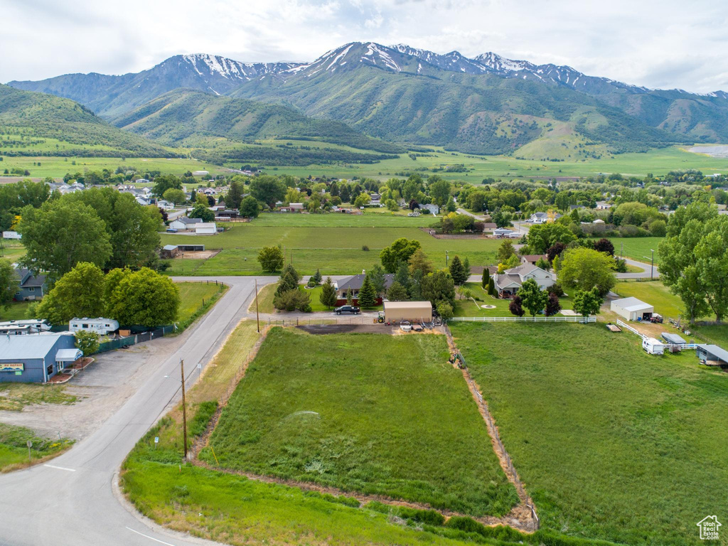 View of mountain feature featuring a rural view