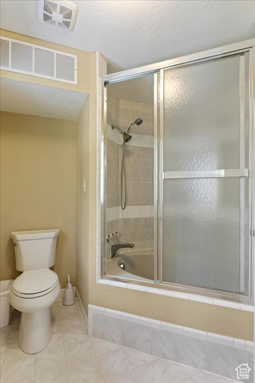 Bathroom with tile floors and toilet