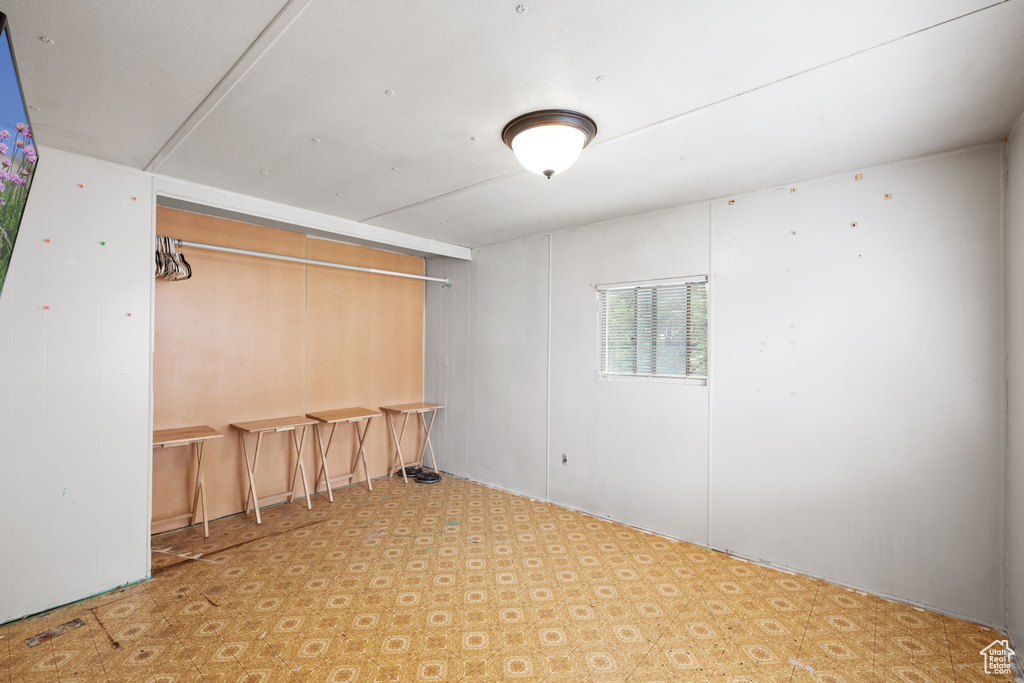 View of basement
