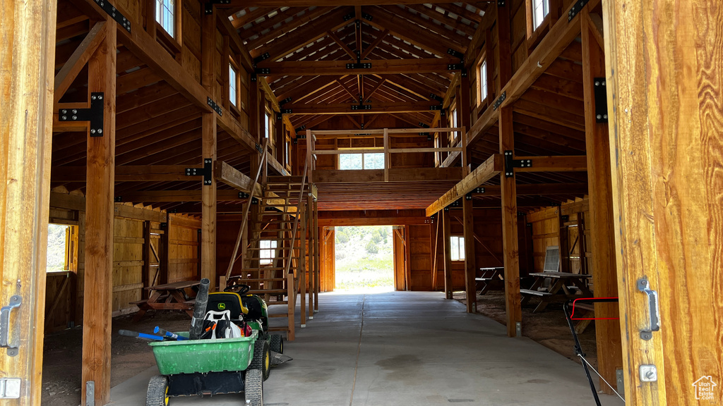 View of stable