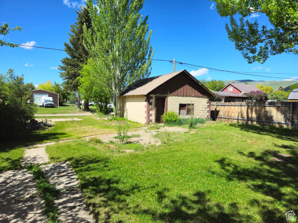 View of yard