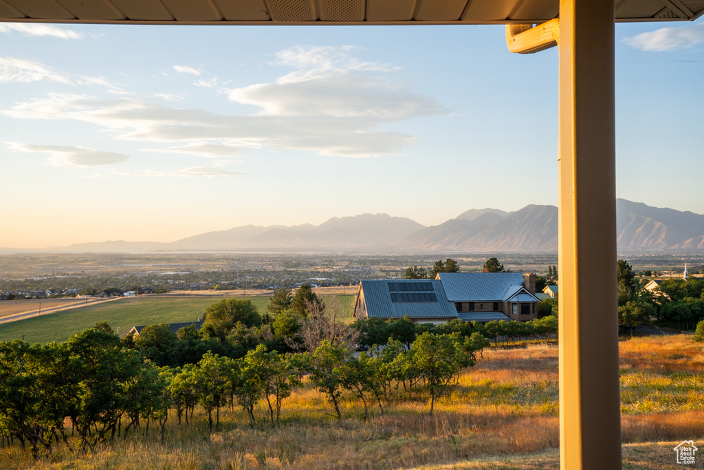 View of property view of mountains