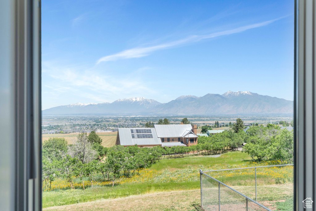 View of mountain view