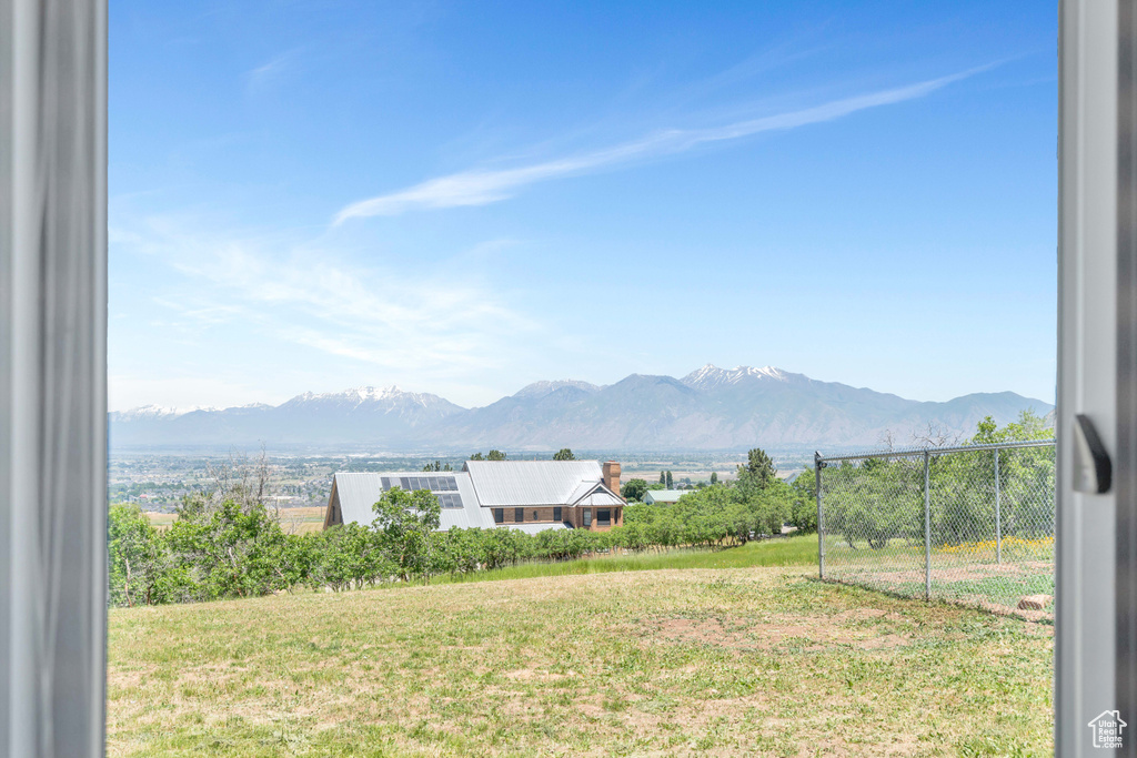 View of mountain view