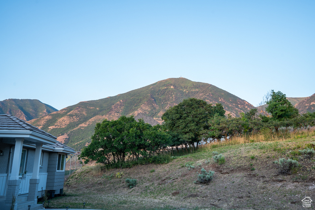 View of mountain view