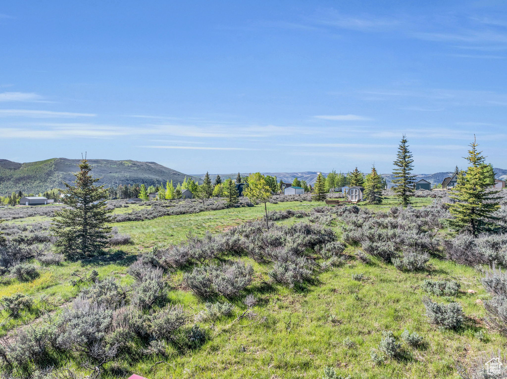 View of mountain view