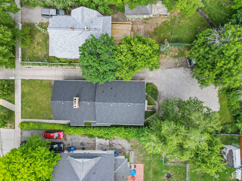 View of birds eye view of property