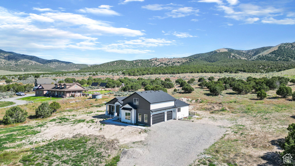 View of property view of mountains