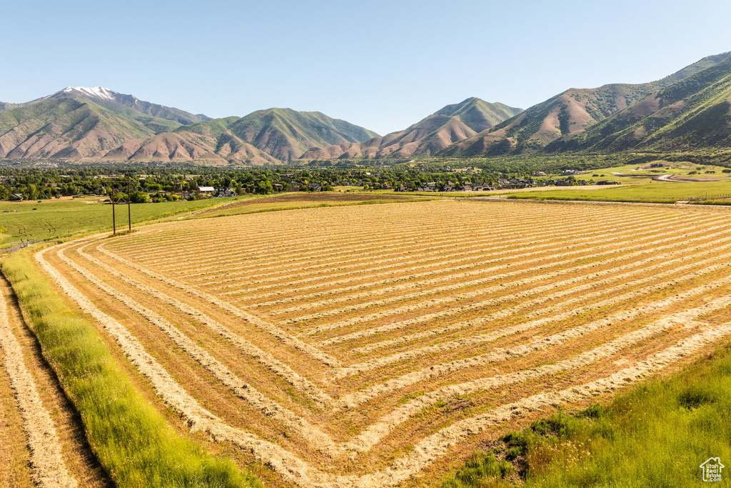 Property view of mountains featuring a rural view