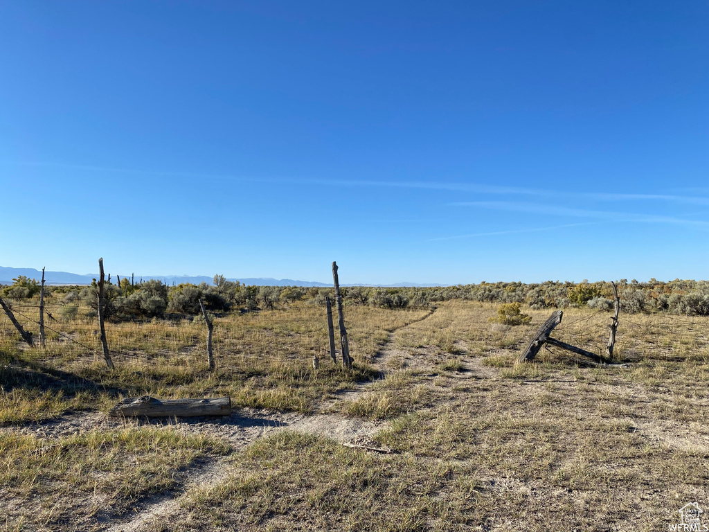 View of yard featuring a rural view