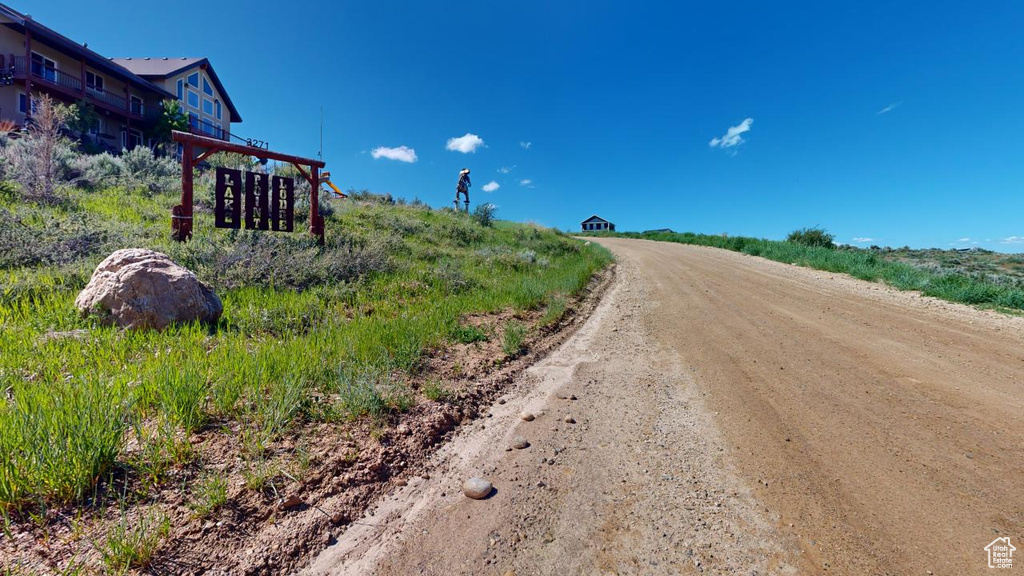 View of road