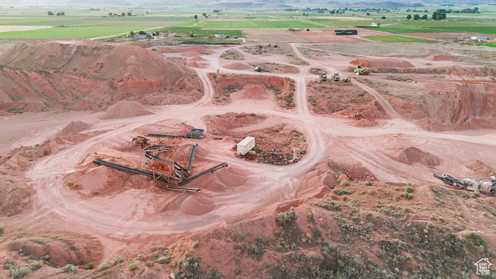 Drone / aerial view featuring a rural view