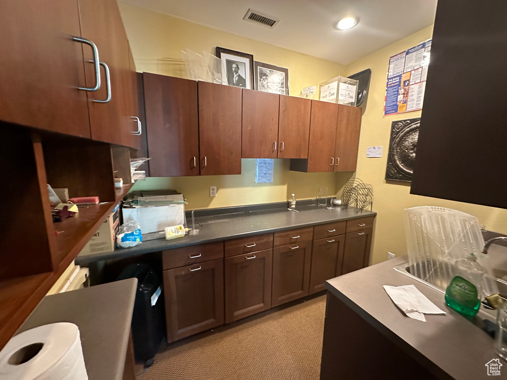 Kitchen with sink