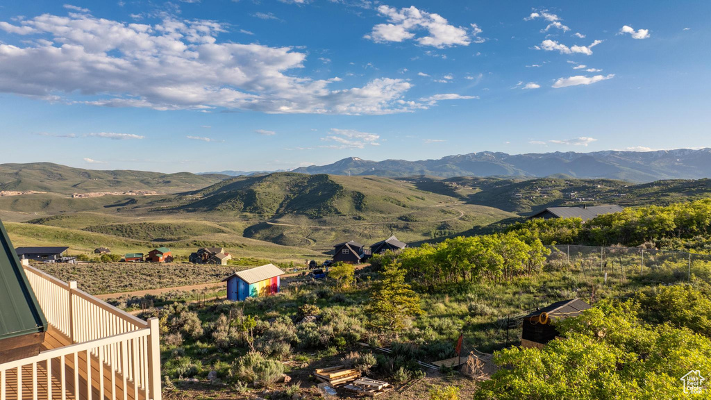 View of mountain view