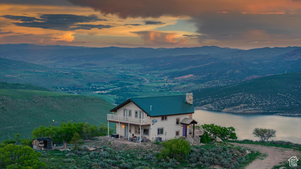 View of mountain view