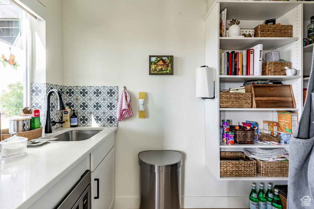 Pantry with sink