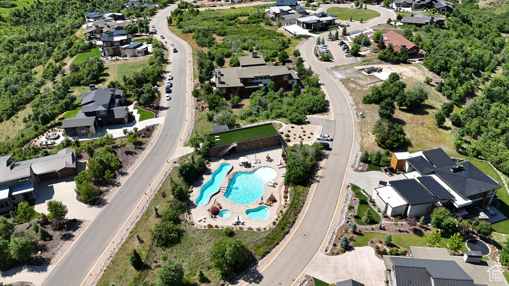 View of aerial view