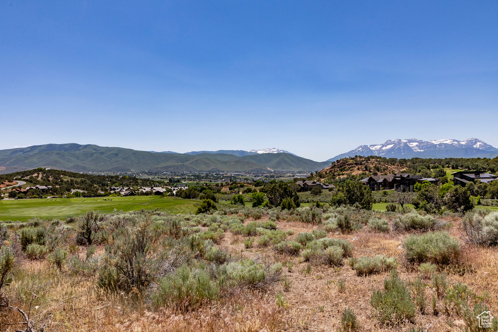 View of mountain feature