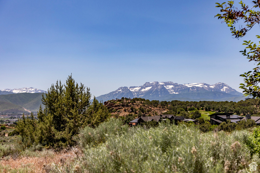 View of mountain feature