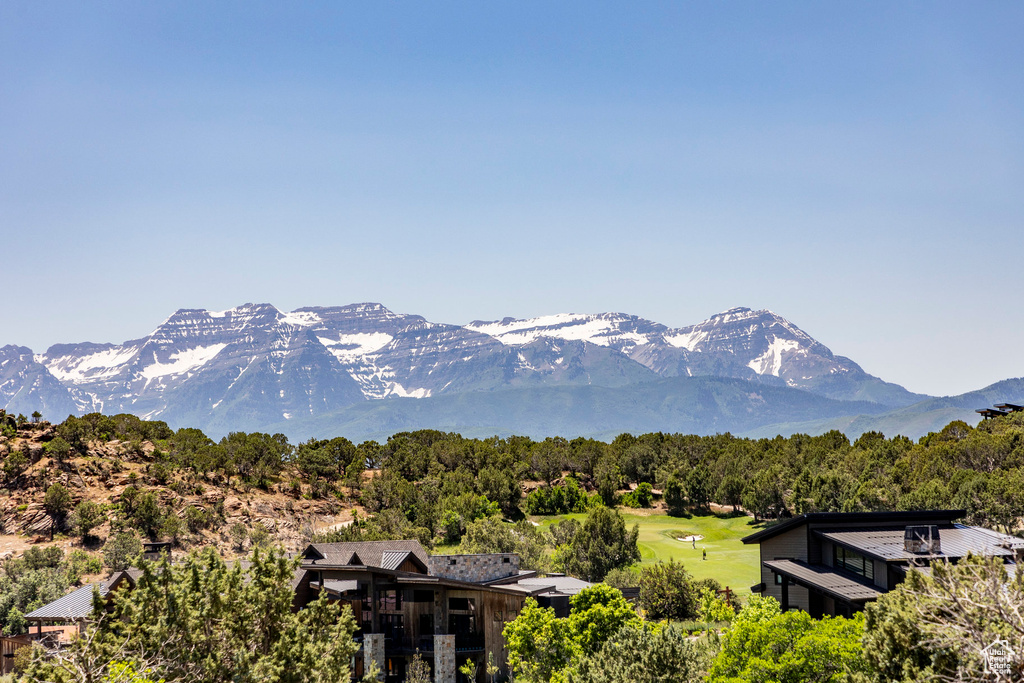 View of mountain view