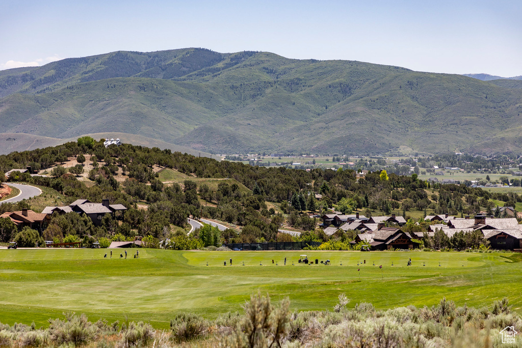 View of mountain view