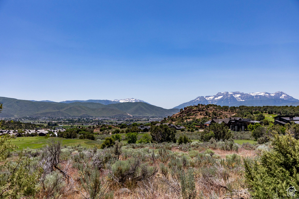 View of mountain view