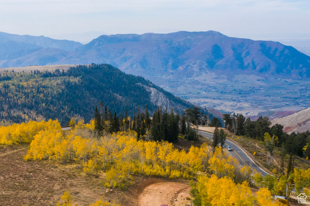 View of mountain view