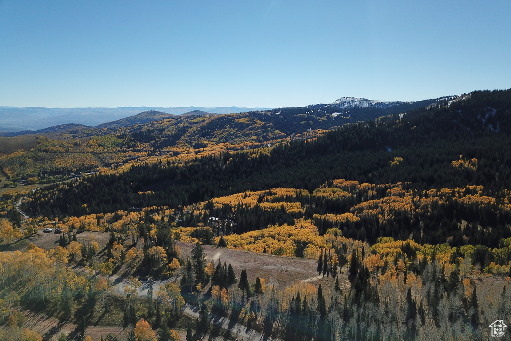 View of mountain view