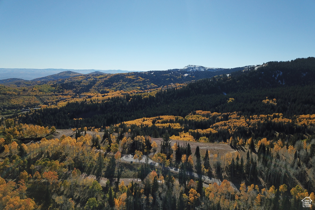 View of mountain view