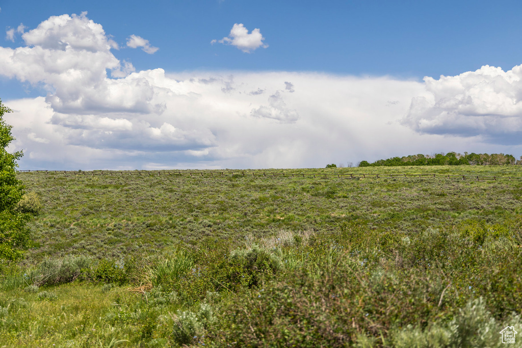 View of undeveloped land featuring rural landscape