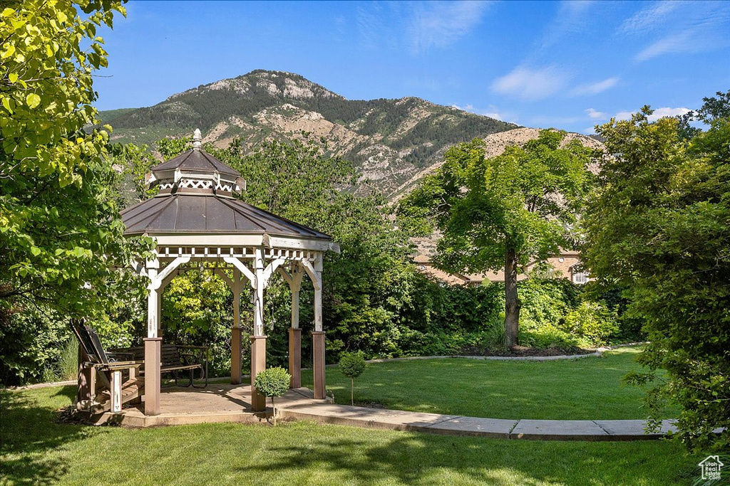 View of property view of mountains