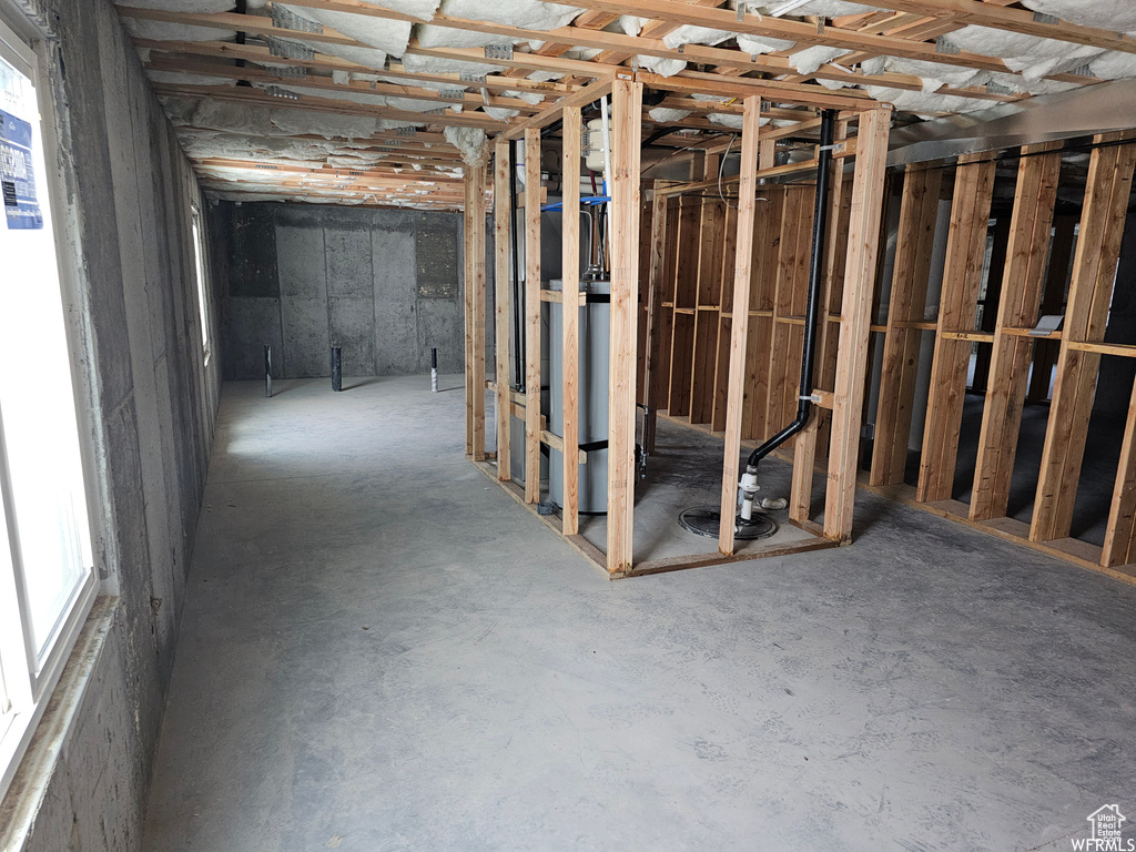 Basement with plenty of natural light