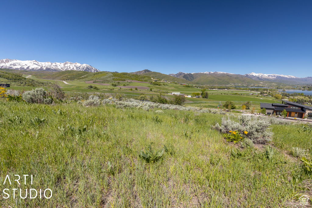 View of mountain view