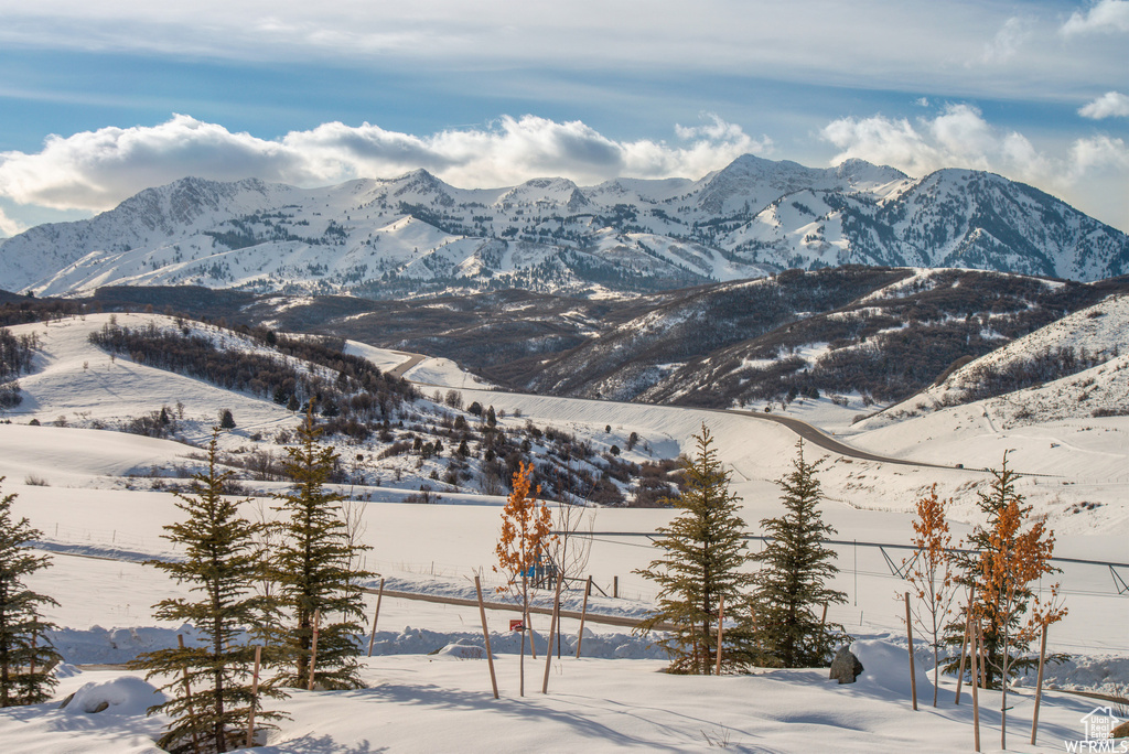 View of mountain view