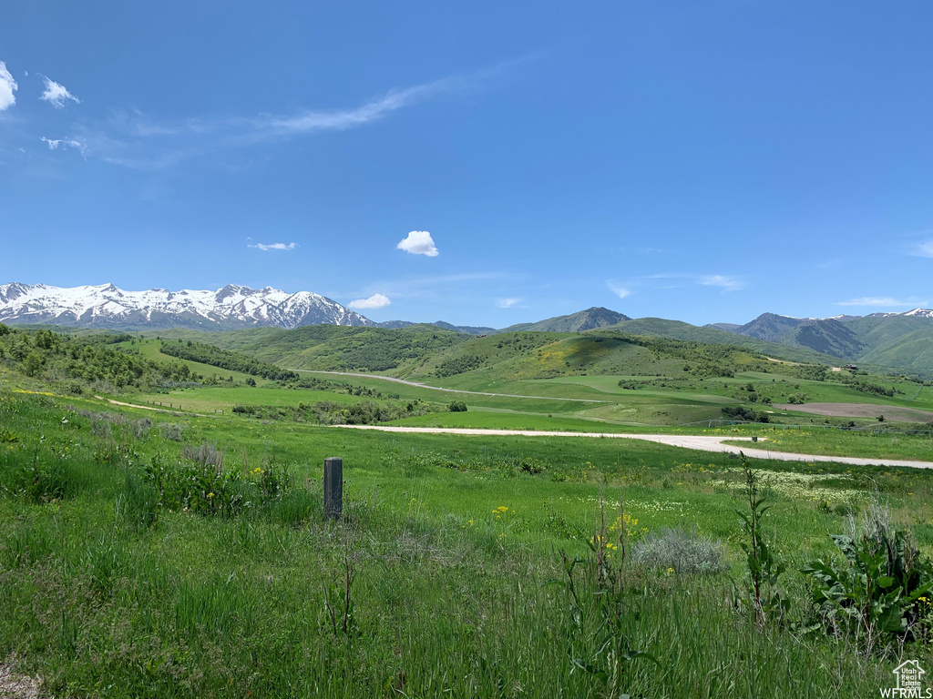 View of property view of mountains