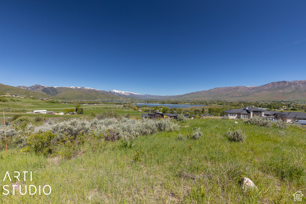 View of mountain view