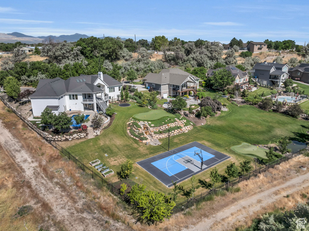 View of birds eye view of property