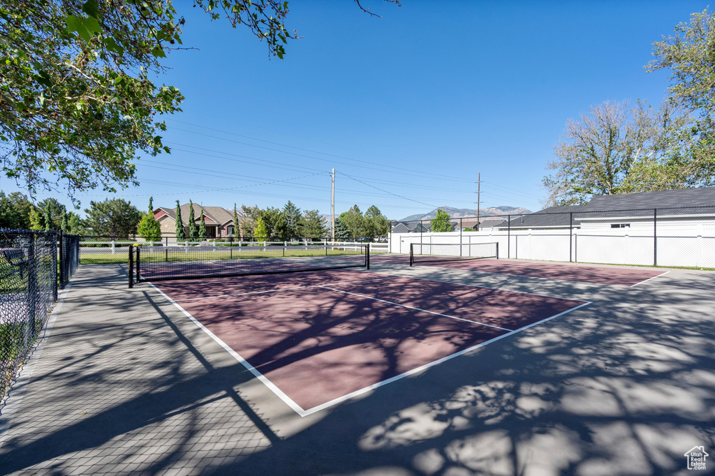 View of sport court