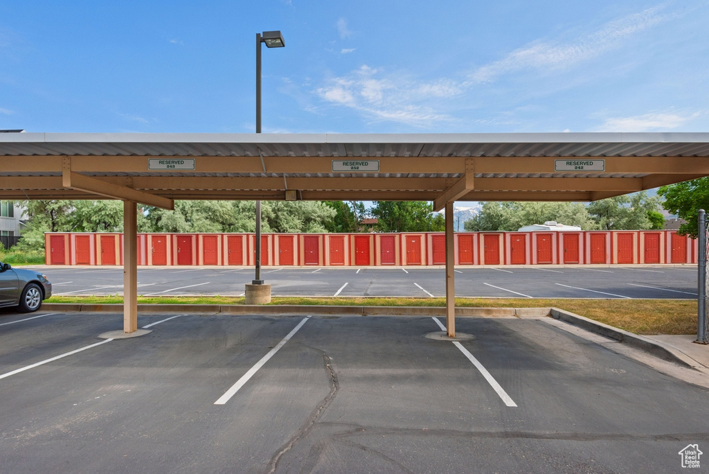 View of car parking
