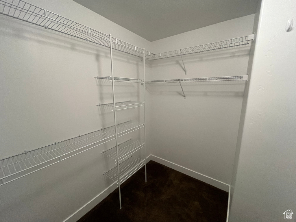 View of spacious closet