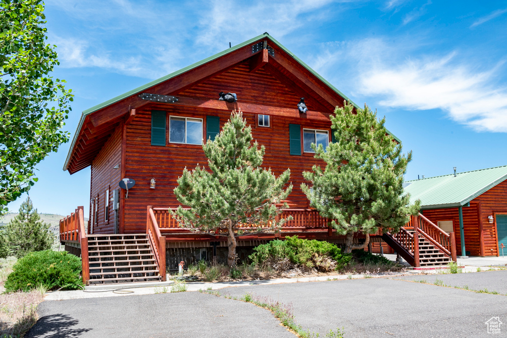 View of cabin